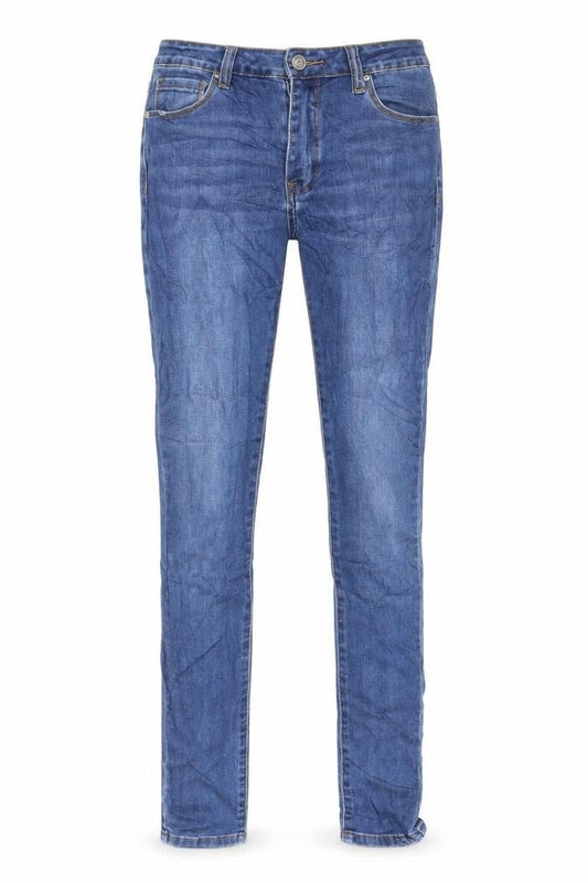 CH Paris Womens Blue Cotton Skinny Jeans Size 8 L29 in Regular Zip - Pockets