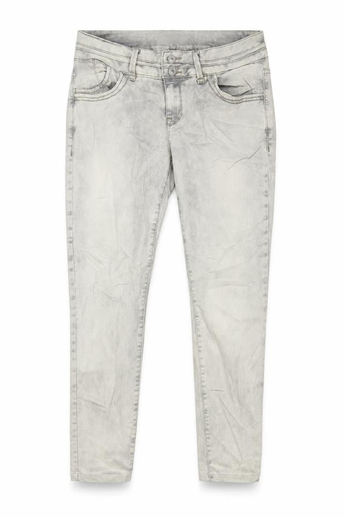 LTB Mens Grey Cotton Skinny Jeans Size 32 in L30 in Regular Zip - Pockets