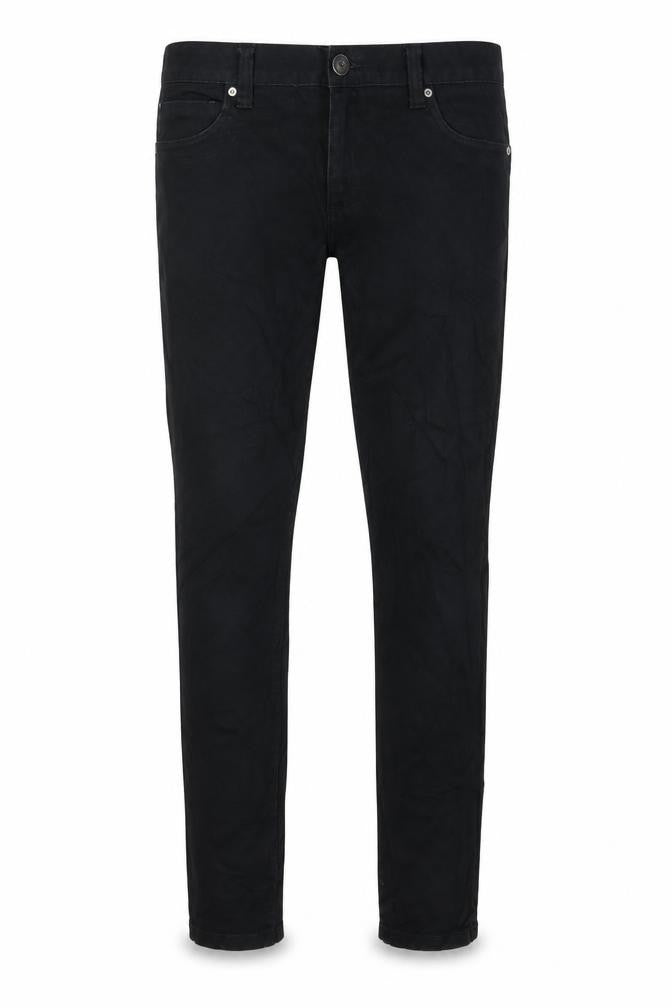 Denim & Co. Mens Black Cotton Skinny Jeans Size 32 in L30 in Regular Zip - Pockets