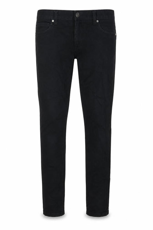 Denim & Co. Mens Black Cotton Skinny Jeans Size 32 in L30 in Regular Zip - Pockets