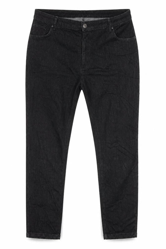 Marks & Spencer Womens Black Cotton Skinny Jeans Size 30 L26 in Regular Zip