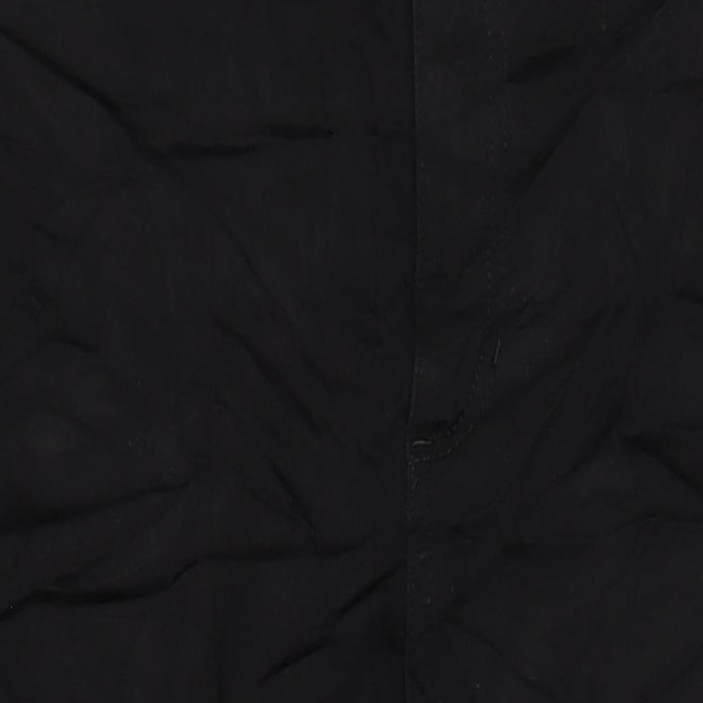 Marks and Spencer Womens Black Cotton Skinny Jeans Size 30 L30 in Regular Zip