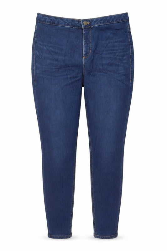 Marks & Spencer Women's Blue Skinny Jeans Size 14 Tall
