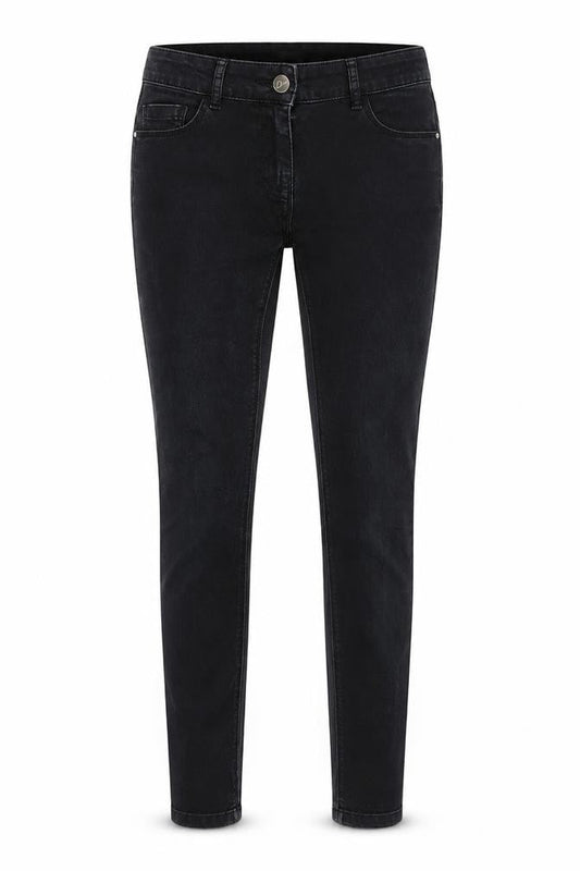 F&F Women's Black Skinny Jeans, Size 8, Stretch Denim