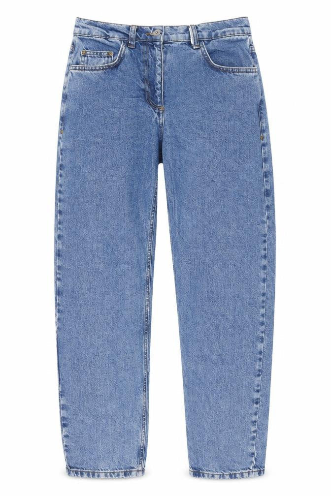 Collusion Blue Straight Jeans Unisex Size 28 Regular Fit