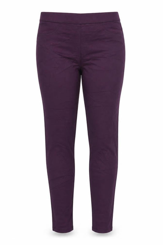 Marks & Spencer Purple Jeggings for Women Size 10