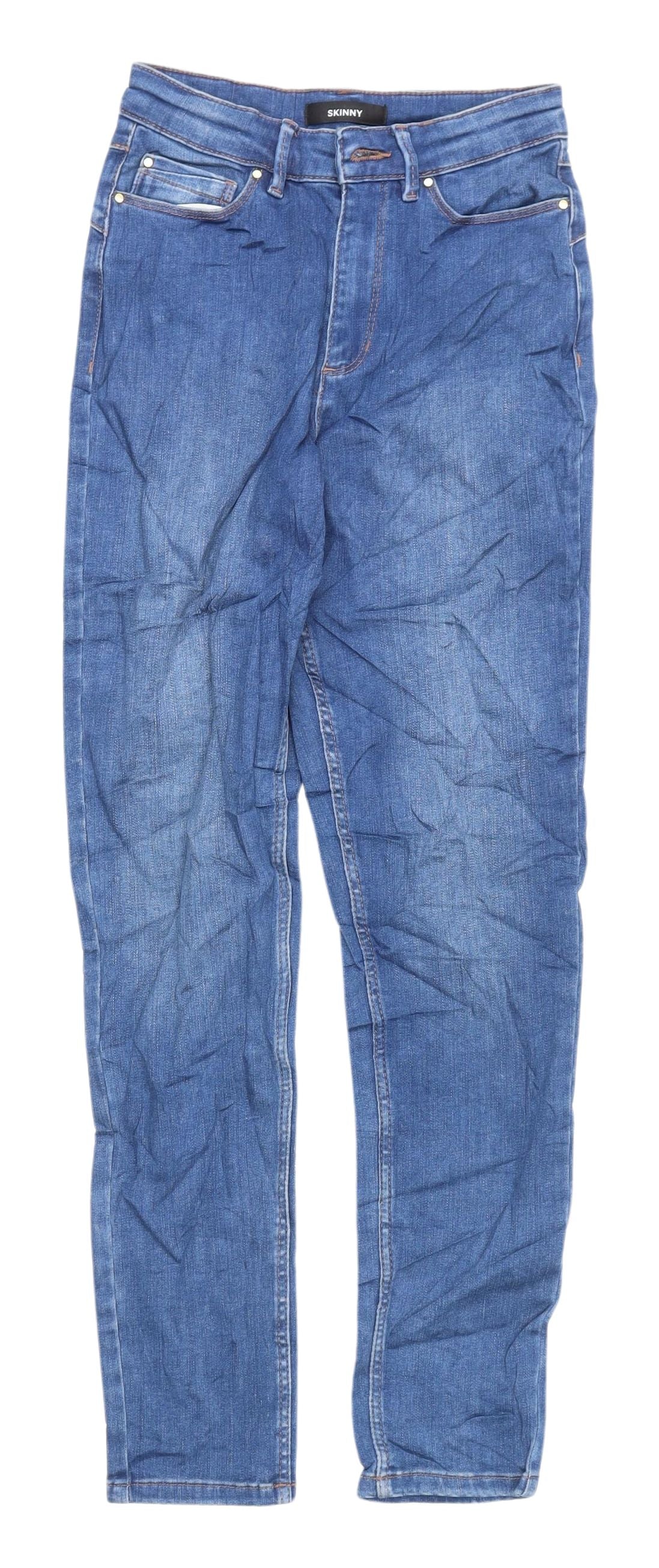 Marks and Spencer Women's Blue Skinny Jeans Size 6