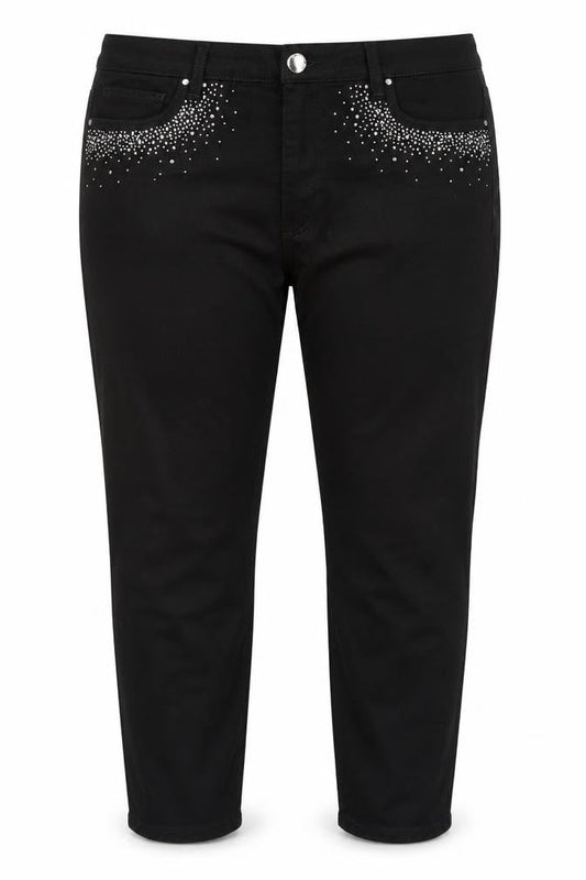 Marks & Spencer Women's Black Skinny Studded Jeans
