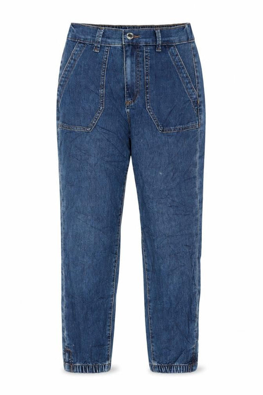 Marks & Spencer Women's Blue Cropped Jeans Size 6