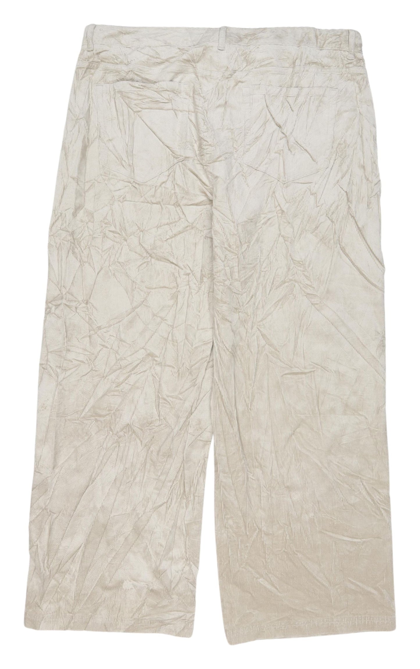 Marks and Spencer Women's Beige Wide-Leg Trousers