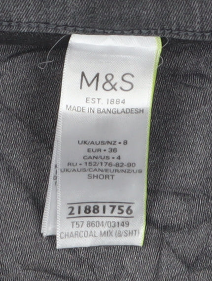 Marks and Spencer Grey Jegging Jeans, Size 8, Women's Stretch