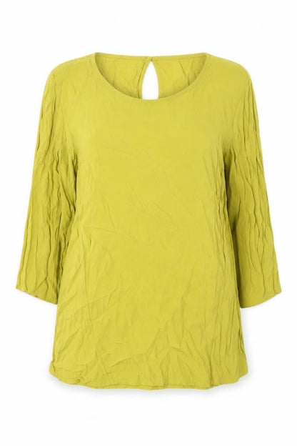 Sisley Women's Green Tunic Blouse Size 16