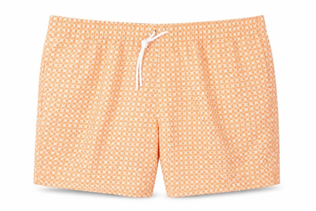 Marks & Spencer Men's Orange Bermuda Shorts 2XL