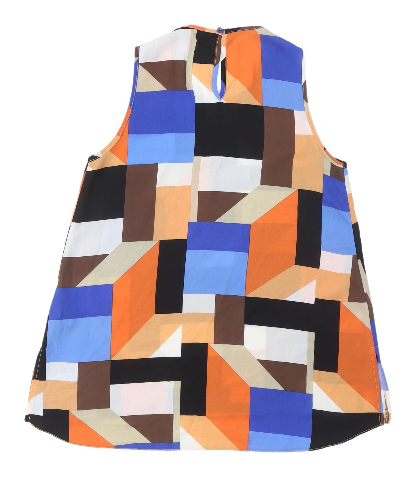 Dorothy Perkins Women's Multicoloured Geometric Tank - Size 12
