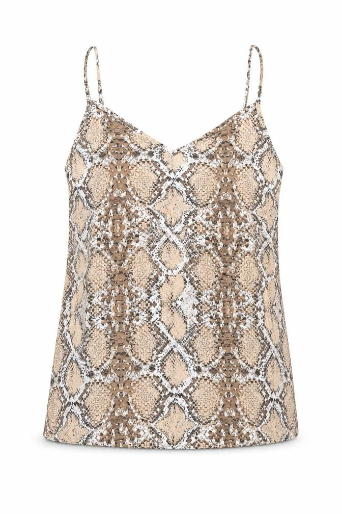Marks & Spencer Women's Beige Camisole Animal Print Size 6