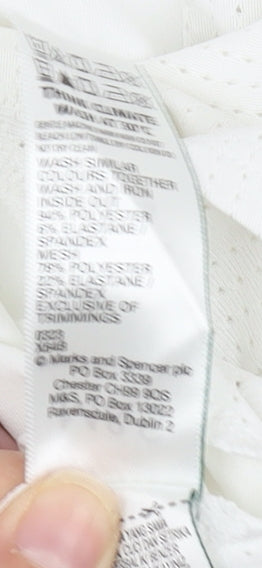Marks & Spencer Women White Tank Top Size 20