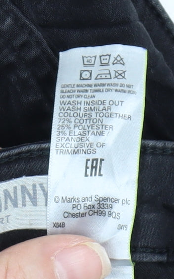 Marks & Spencer Women's Black Skinny Jeans Size 12