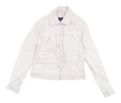 Marks & Spencer Women's Pink Basic Jacket Size 6