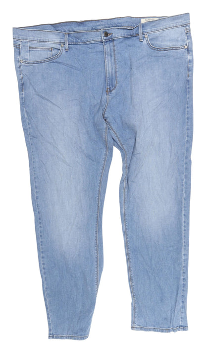 Marks & Spencer Men’s Blue Tapered Jeans 2XL