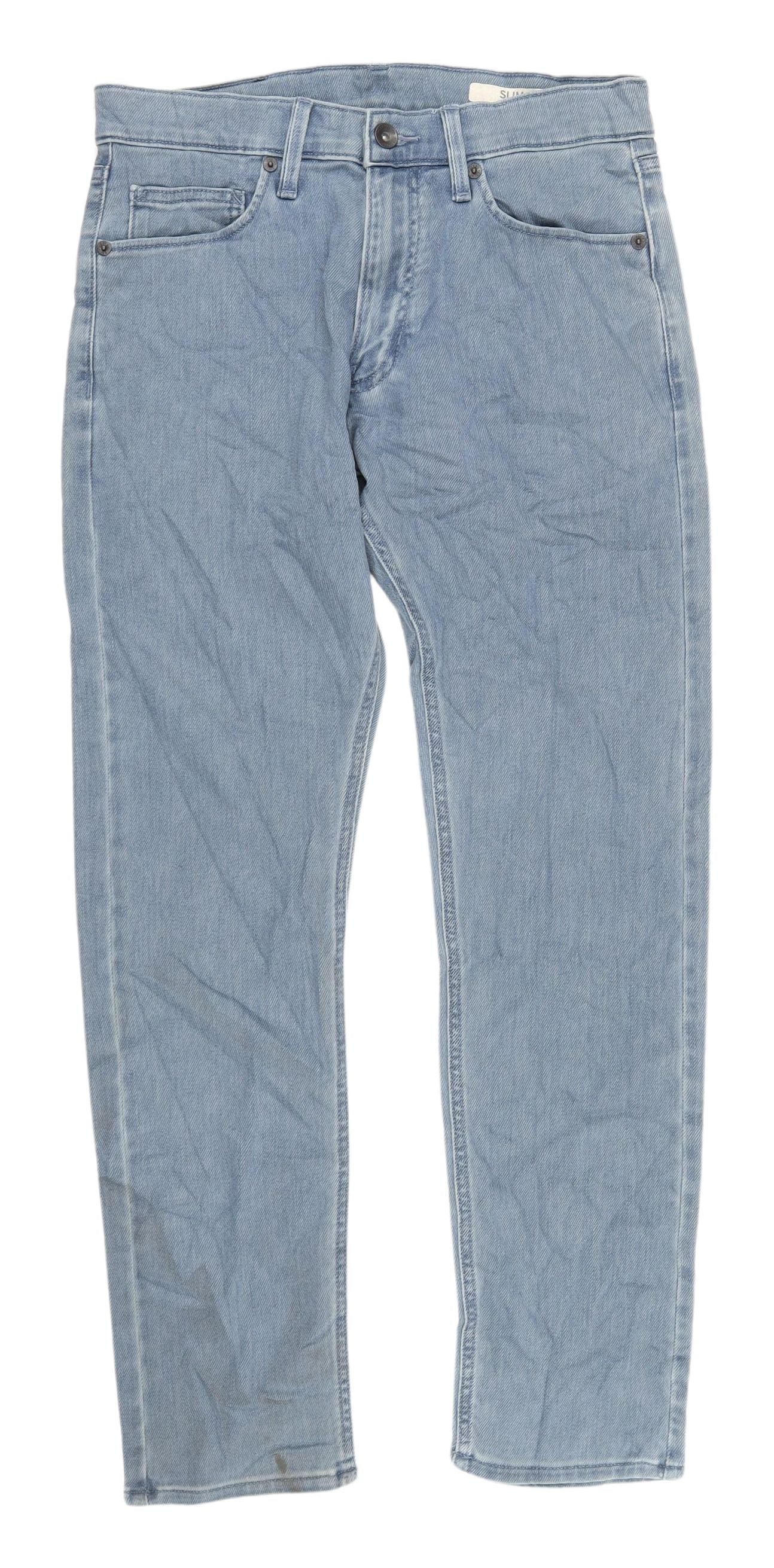 Marks and Spencer Men's Blue Slim Jeans