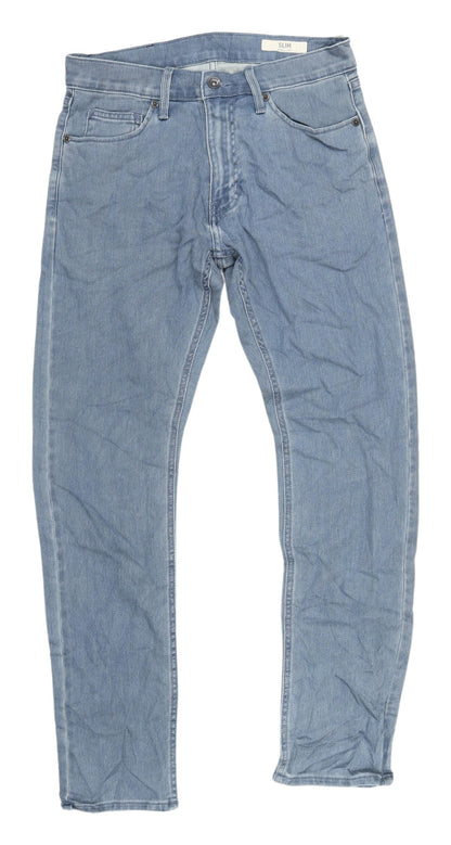 Marks & Spencer Men's Light Blue Slim Jeans