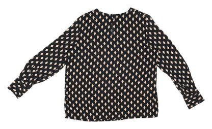 Marks & Spencer Women's Black Blouse Size 12