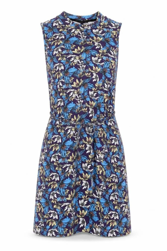 Topshop Women's Multicoloured Floral Tunic Tank, Size 8