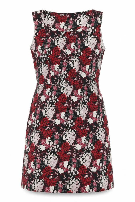 New Look Floral Shift Dress, Multicoloured, Size 12
