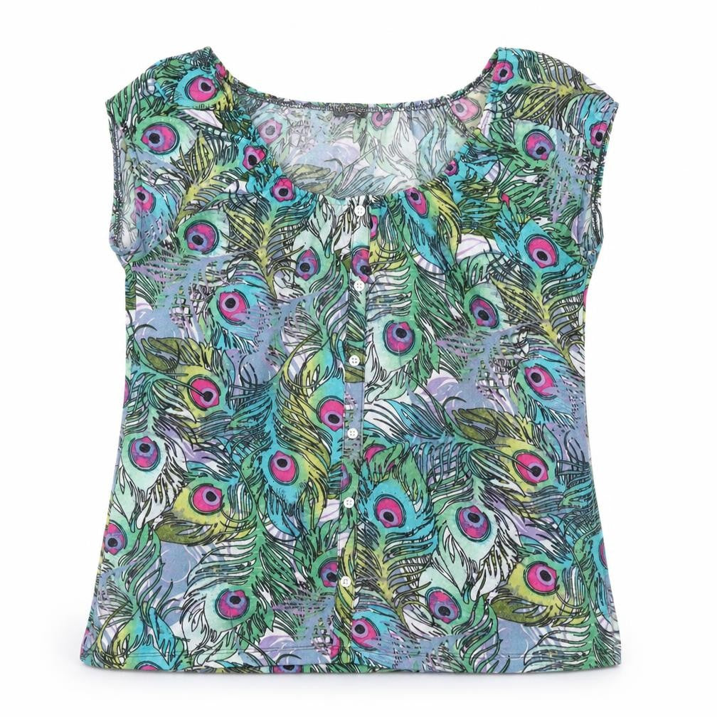 Originals Women's Multicoloured Sleeveless Blouse Size 12
