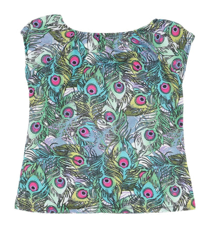 Back view of Originals Women's Multicoloured Sleeveless Blouse, size 12