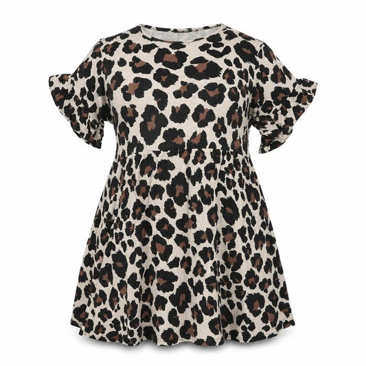 Boohoo Women's Multicoloured Animal Print Skater Dress