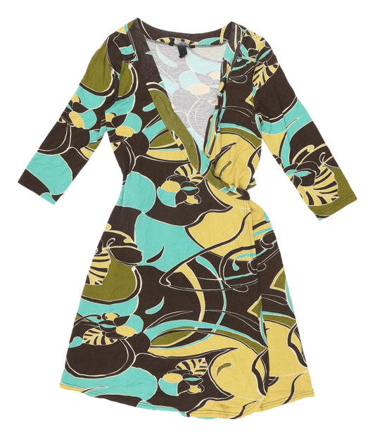 H&M Mama Women's Multicoloured Wrap Dress