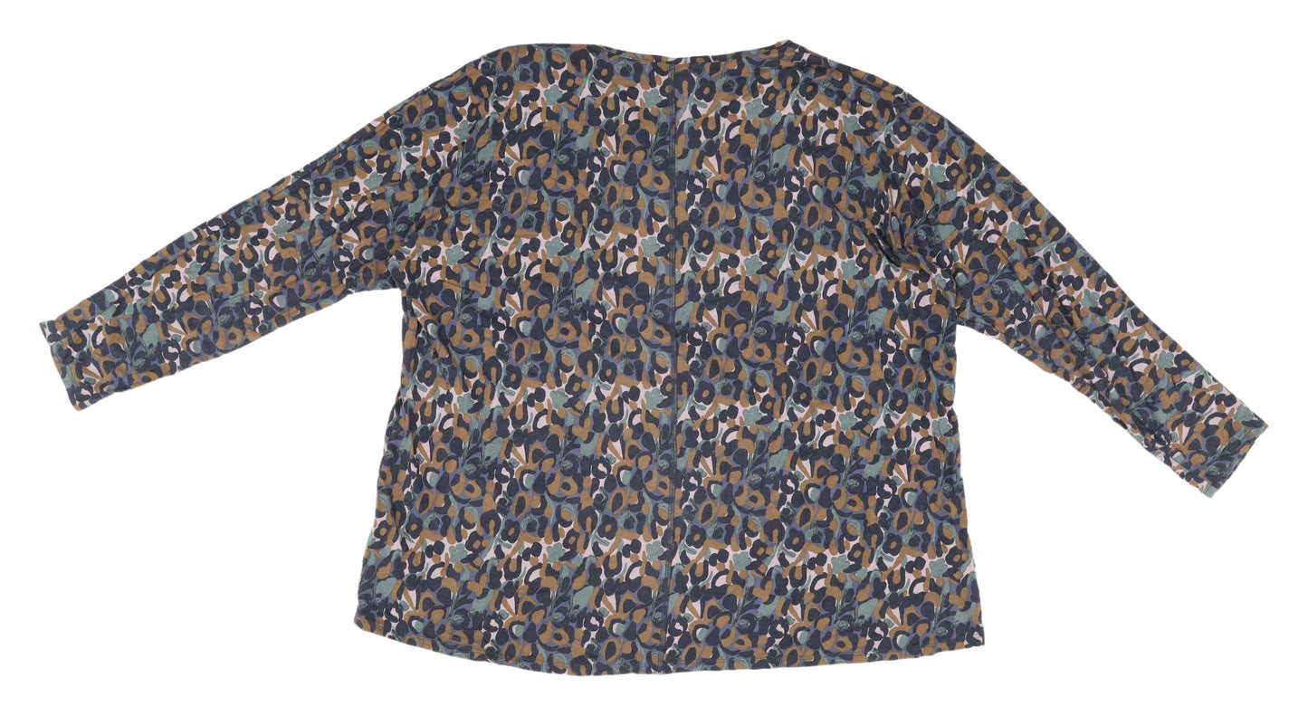 Thought Women's Multicoloured Floral Blouse Size 10