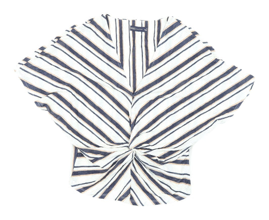Marks and Spencer Women's Striped Cropped Blouse