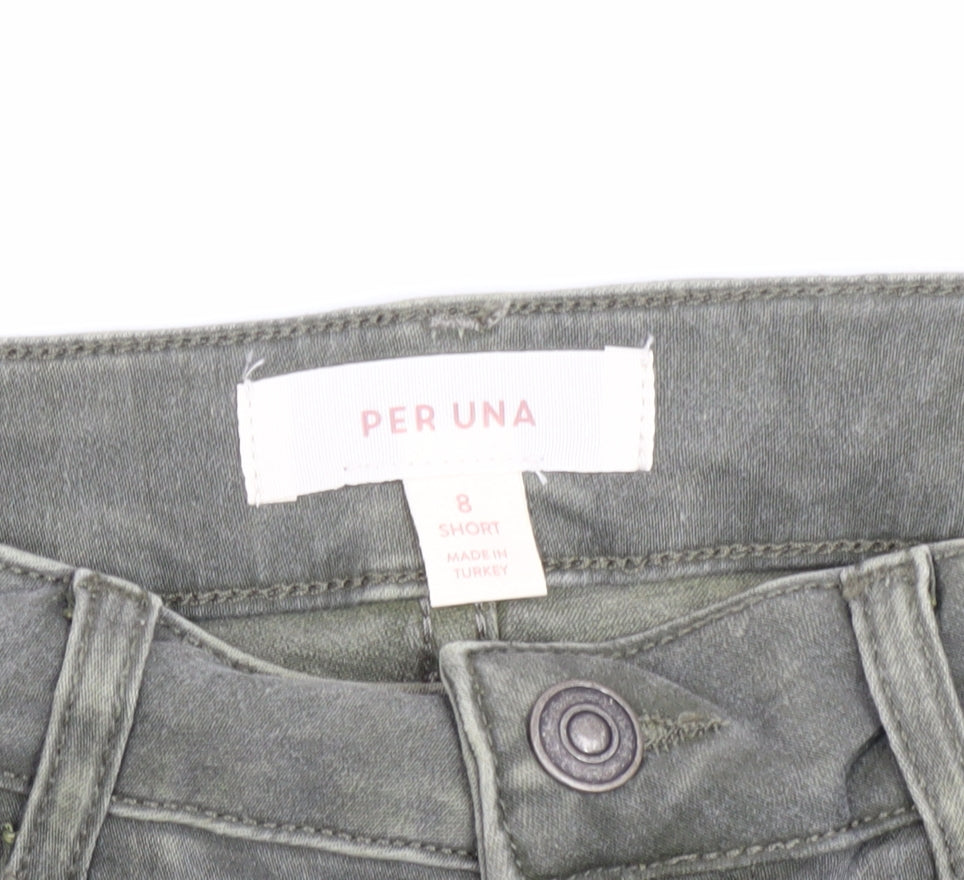 Marks and Spencer Women’s Green Straight Jeans Size 8