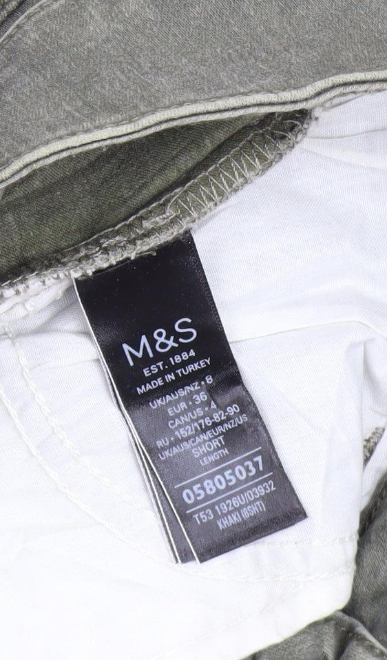 Marks and Spencer Women’s Green Straight Jeans Size 8