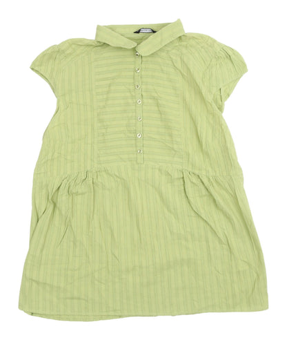 Marks & Spencer Women's Green Blouse, Size 16