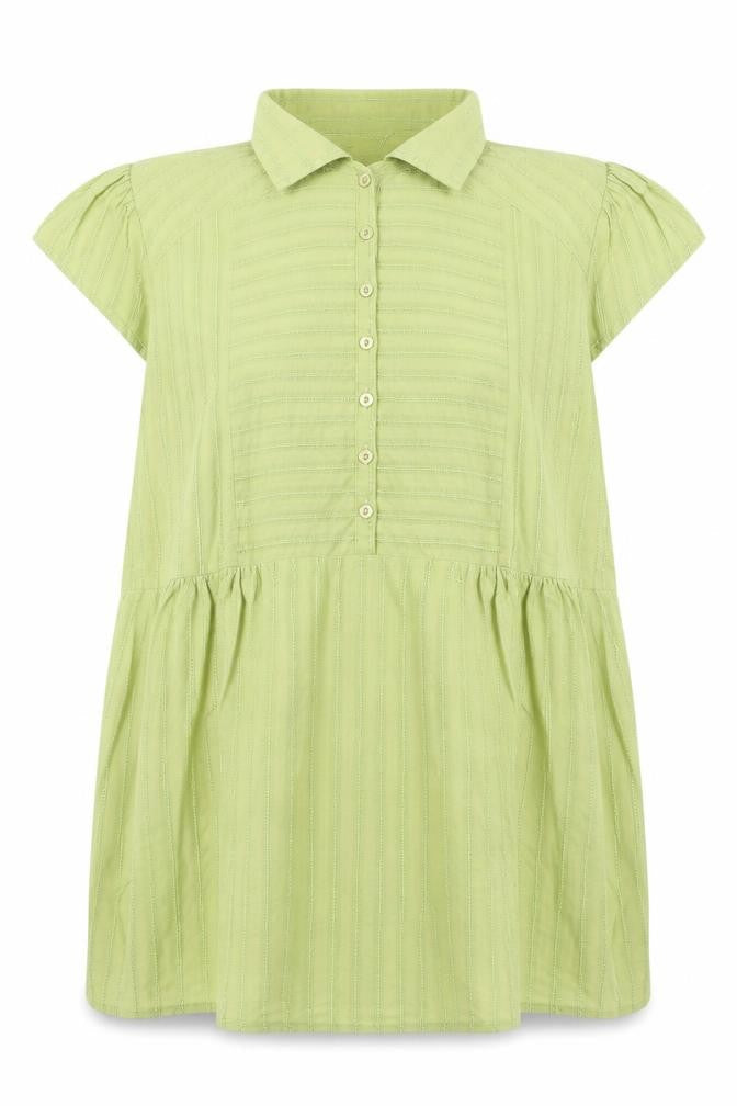 Marks & Spencer Women's Green Blouse, Size 16