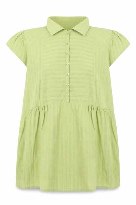 Marks and Spencer Women's Green Blouse, Size 16