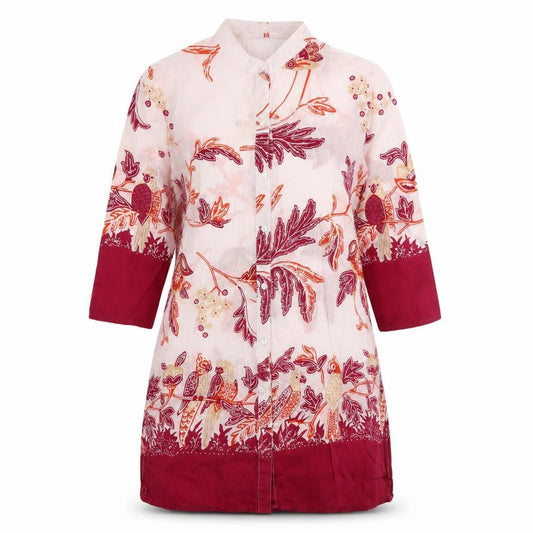 VÄGG Women's Multicoloured Floral Blouse - Size M