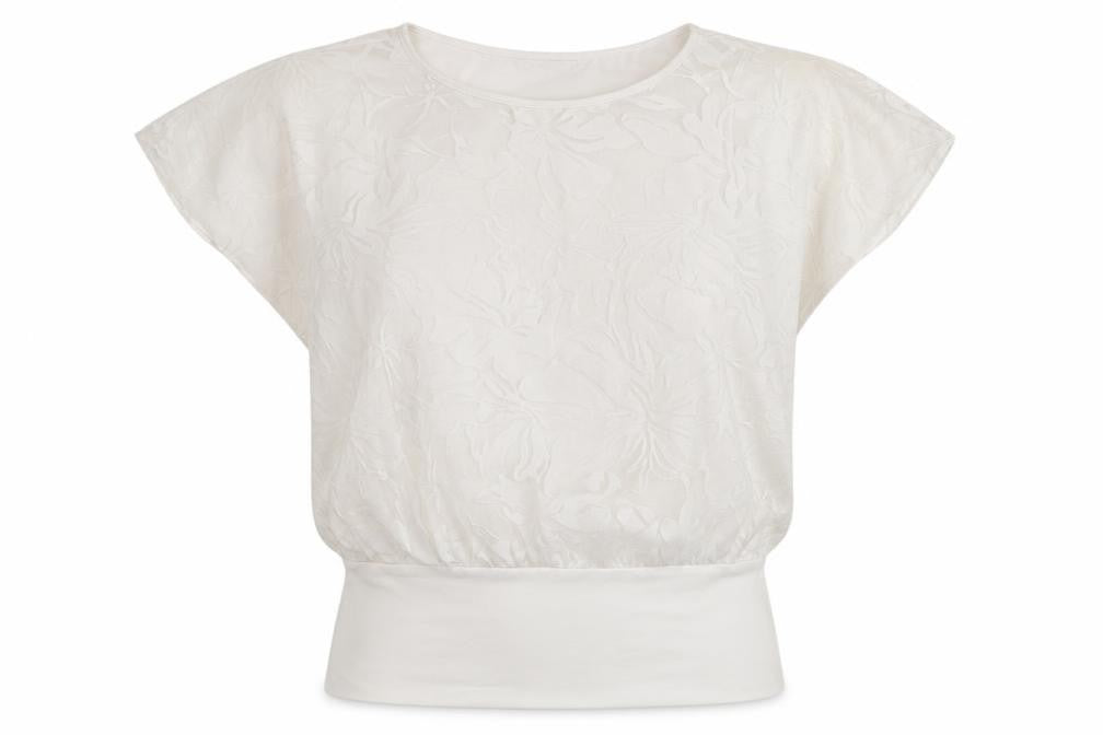 Roman Ivory Floral Blouse, Size 10, Women’s, Summer Style