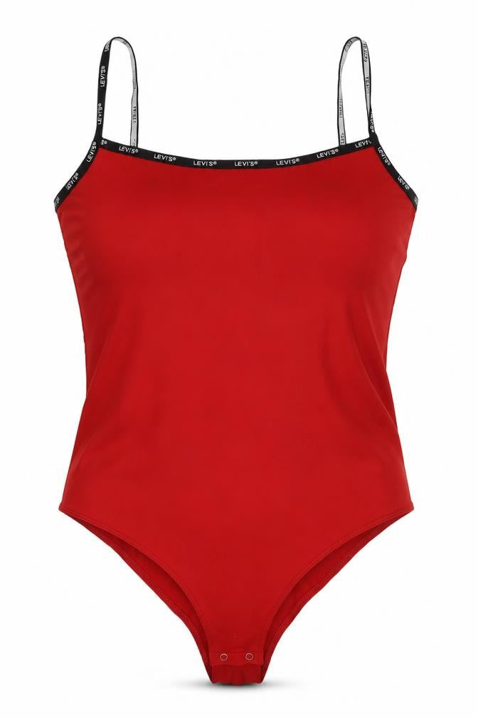 Levi's Red Camisole Tank Top Women L Regular Summer