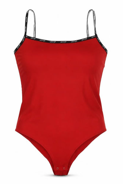 Levi's Red Camisole Tank Top Women L Regular Summer