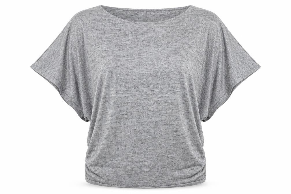 Oasis Women's Grey Basic T-Shirt, Size S