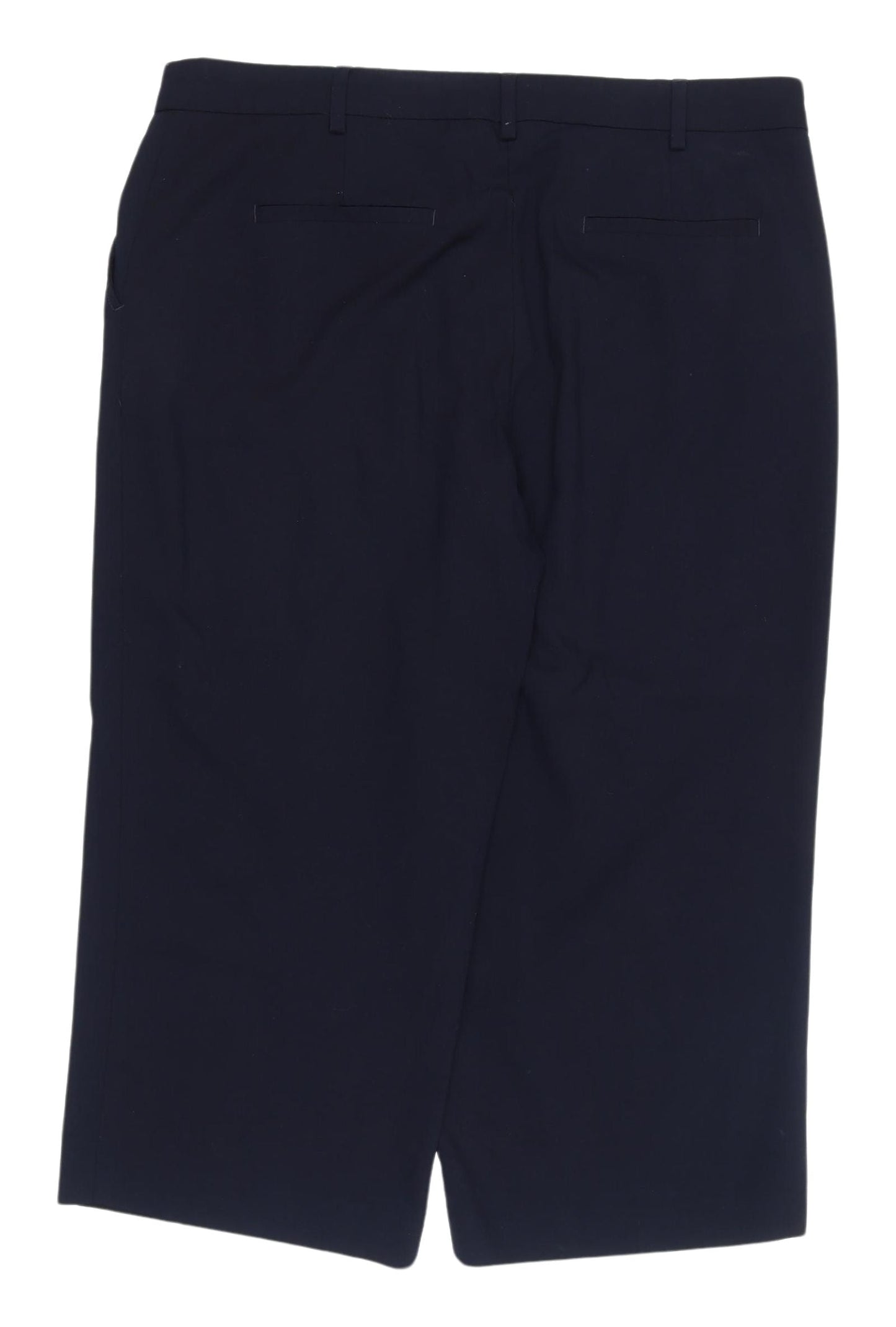 Next Women's Black Straight Trousers Size 16