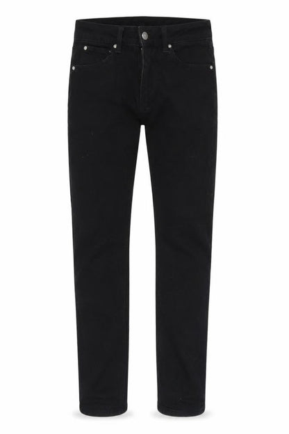 Front view of ASOS Men's Black Skinny Jeans, size 29, Regular Fit