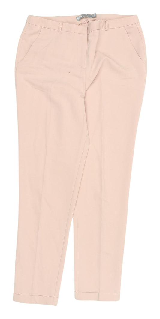 ASOS Women's Beige Dress Pants Size 10 Straight Leg