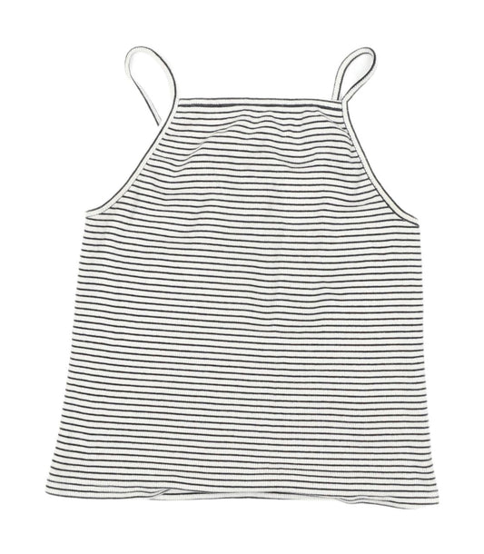 New Look Women’s Black White Striped Camisole Size 14