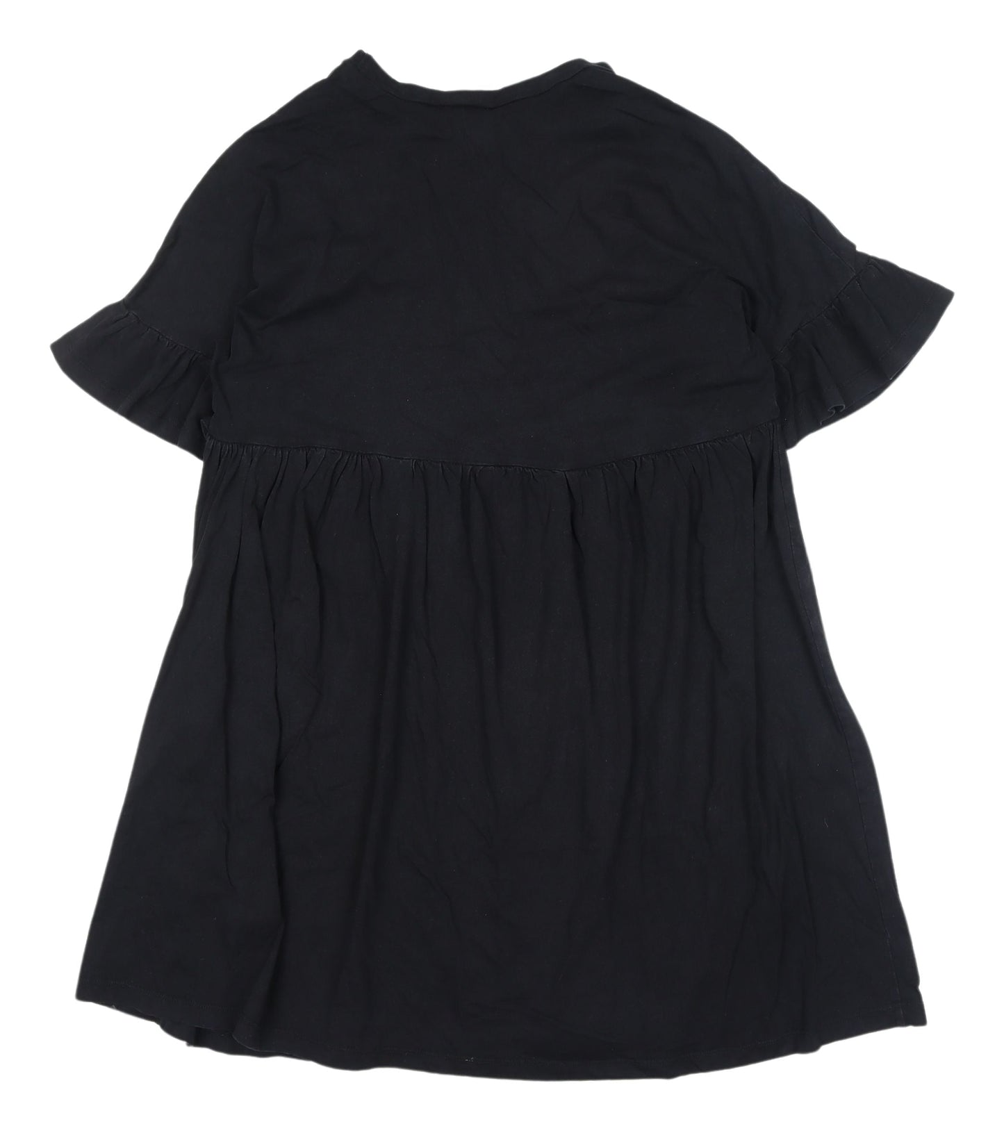 ASOS Women’s Black Short Sleeve Crew Neck Dress