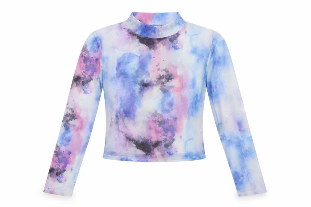 Light Before Dark Women's Multicoloured Cropped Blouse S